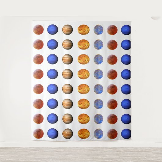 Tapisserie Planets 88" x 104" (Devant)