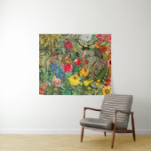 Tapisserie plante & Fleurs (En situation (horizontale))