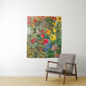 Tapisserie plante & Fleurs (En situation)