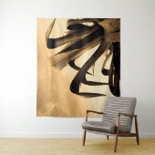 Tapisserie Plante Sepia Aloe (En situation)