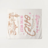 Tapisserie pour la première année de Cowgirl (Devant (Horizontal))