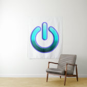 Tapisserie Power Wall de Zer0 (En situation)