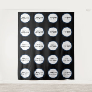 Tapisserie promotionnelle personnalisée avec logo