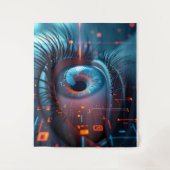 Tapisserie Quantum Eye (Devant)