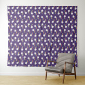 Tapisserie Rainbow Stars (En situation (horizontale))