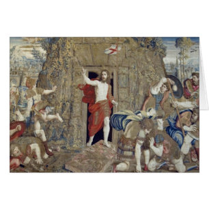 Tapisserie représentant la Résurrection du Christ 