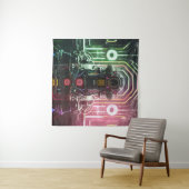 Tapisserie Robot 1 (En situation (horizontale))