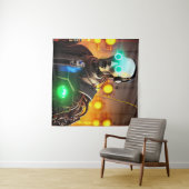 Tapisserie Robot 2 (En situation (horizontale))