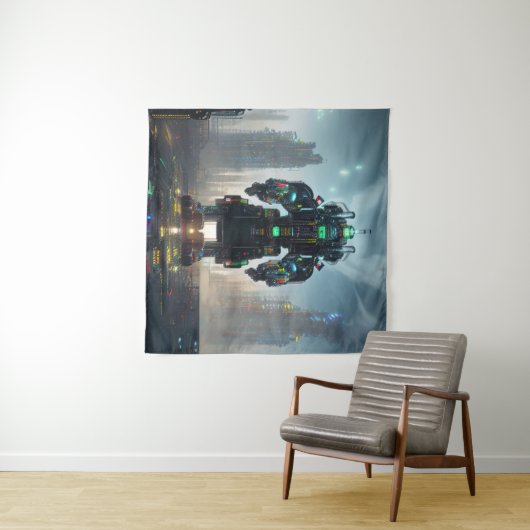 Tapisserie Robot 4 (En situation (horizontale))