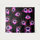 Tapisserie Rolling Eyes 88" x 104" (Devant (Horizontal))