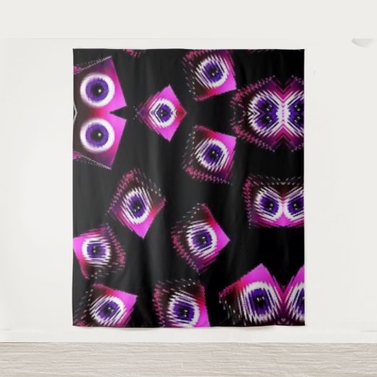 Tapisserie Rolling Eyes 88" x 104" (Devant)