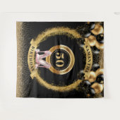 Tapisserie romantique 50e anniversaire Parties sci (Devant (Horizontal))