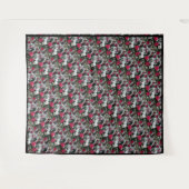 Tapisserie Rosas blancs et rouges (Devant (Horizontal))