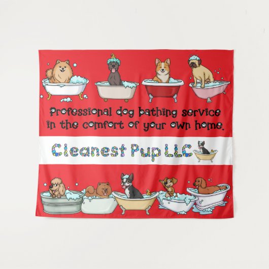 Tapisserie rouge CPup (Devant (Horizontal))