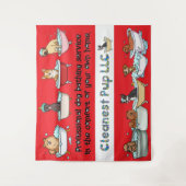 Tapisserie rouge CPup (Devant)