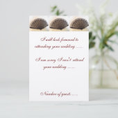 Tapisserie RSVP et Faire-part de mariage espagnol (Debout devant)