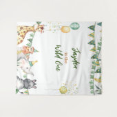 Tapisserie Safari Wild One/fond de fond (Devant (Horizontal))