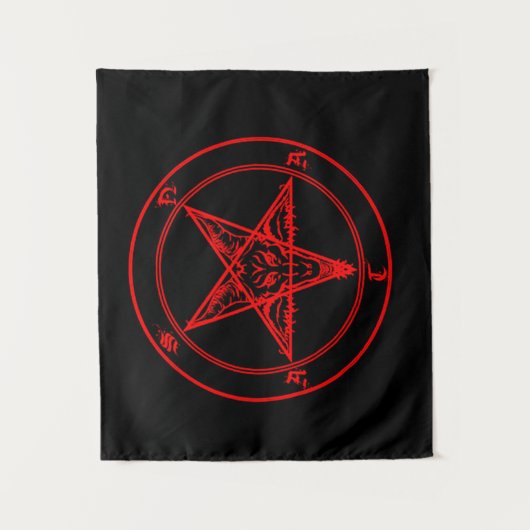 Tapisserie Satan Rouge (Devant)
