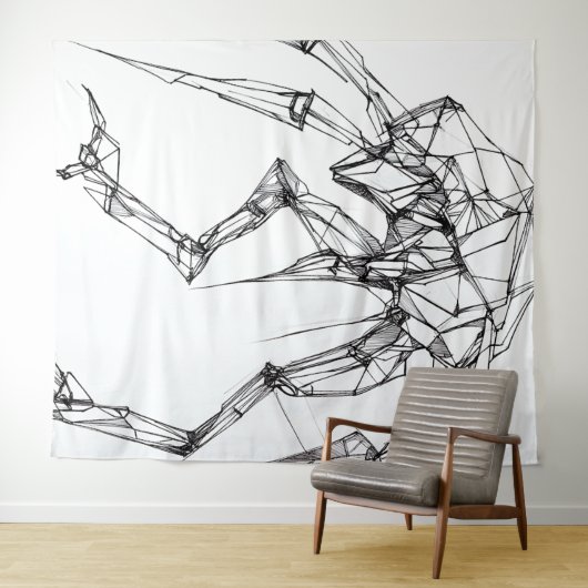 Tapisserie Sci-Fi (En situation (horizontale))