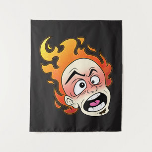 Tapisserie Scovillelicical Fire Head