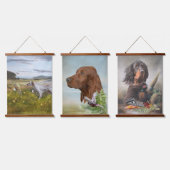 Tapisserie Setter Art suspendue (Tripler)