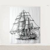 Tapisserie Ship Ahoy (Devant)