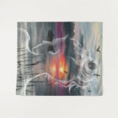 Tapisserie Sunrise Lady - Nature (Devant (Horizontal))