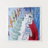 Tapisserie Surf Magnet (Devant (Horizontal))