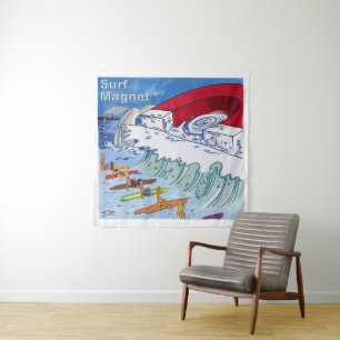 Tapisserie Surf Magnet