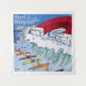 Tapisserie surf magnétique (Devant)