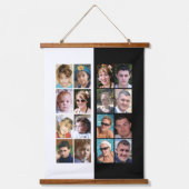 Tapisserie Suspendue 16 photo collage noir et blanc (Recto)