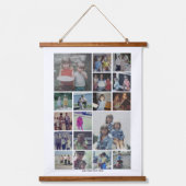 Tapisserie Suspendue 18 Collage photo Montage et texte - Peut modifier (Recto)