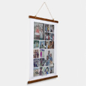 Tapisserie Suspendue 18 Collage photo Montage et texte - Peut modifier (Angulaire)