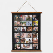 Tapisserie Suspendue 24 Photos Nom de famille (Recto)