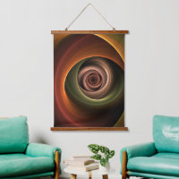 3D Spirale Abstraite couleurs chaudes Art fractal