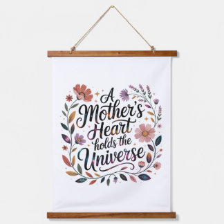Tapisserie Suspendue A Mother's Heart Holds The Universe