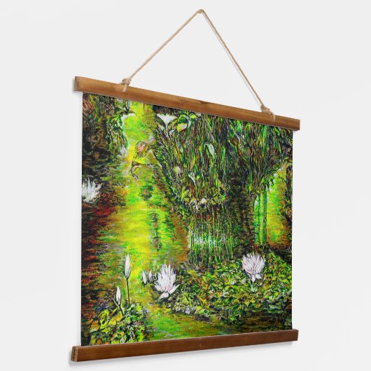 Tapisserie Suspendue A Pond with Unpure Thoughts (Angulaire)