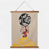 Tapisserie Suspendue Abeba (Recto)