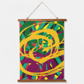 Tapisserie Suspendue Abstract Art 3 (Recto)