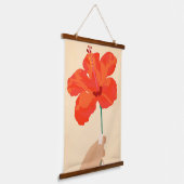 Tapisserie Suspendue Affection Hibiscus (Angulaire)