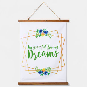 Tapisserie Suspendue affirmations motivationnelles pour la vie et l'amo