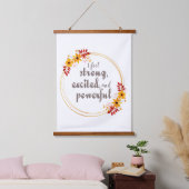 Tapisserie Suspendue affirmations motivationnelles pour l'acceptation d (Chambre à coucher)