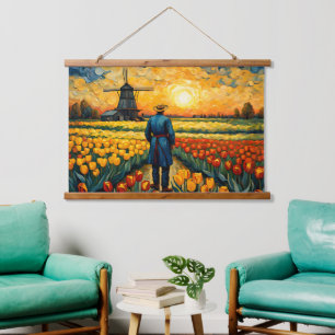 Tapisserie Suspendue Agriculteur néerlandais