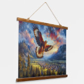 Tapisserie Suspendue Aigle (Angulaire)