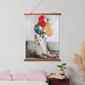 Tapisserie Suspendue Ajouter votre propre photo | Photo de chien person (Chambre à coucher)