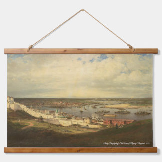 Tapisserie Suspendue Alexey Bogolyuboff. The View of Nizhniy Novgorod..