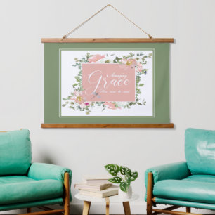 Tapisserie Suspendue Amazing Grace floral