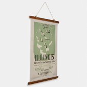 Tapisserie Suspendue American Guide Series Volume On Illinois. (Angulaire)