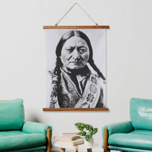 Tapisserie Suspendue Amérindien : Lakota Sitting Bull Fort Buford