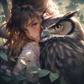 Tapisserie Suspendue Amis Anime